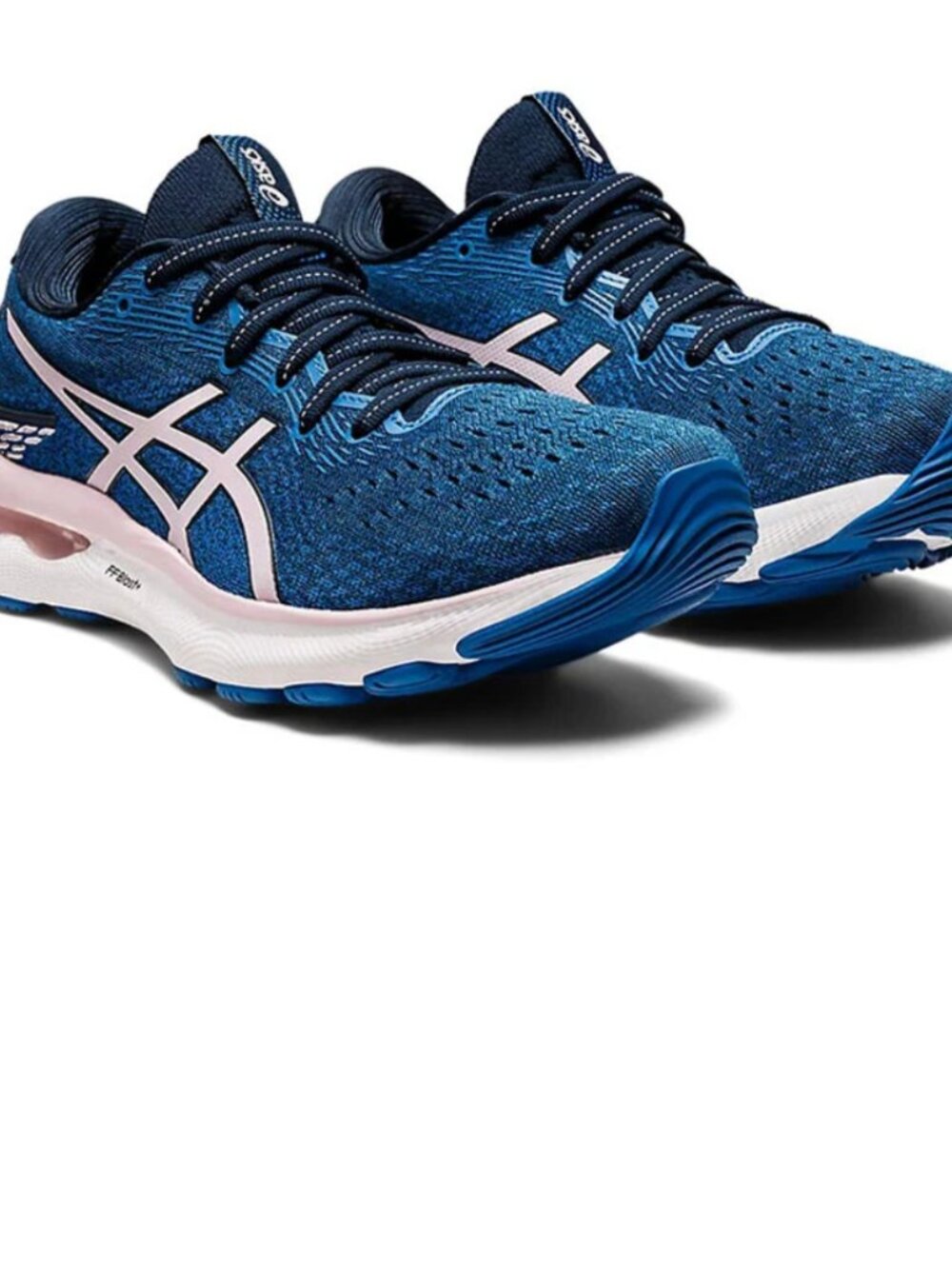 ASICS Gel-Nimbus 24 FF Blast French Blue Barely Rose Womens 8.5 US Medium 40 EU